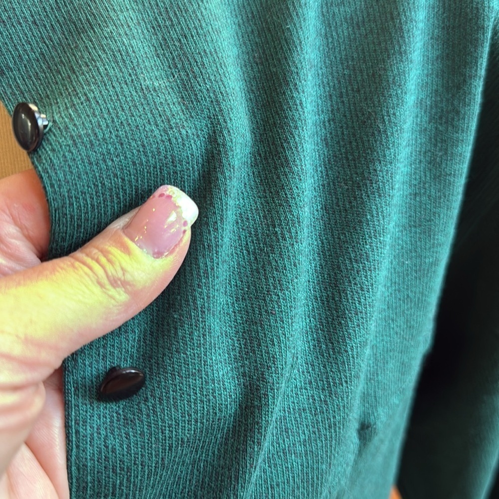 Mappin greed buttoned top mercersied cotton shoulder pads - Picture 5 of 15
